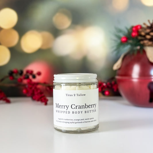 Merry Cranberry Whipped Body Butter