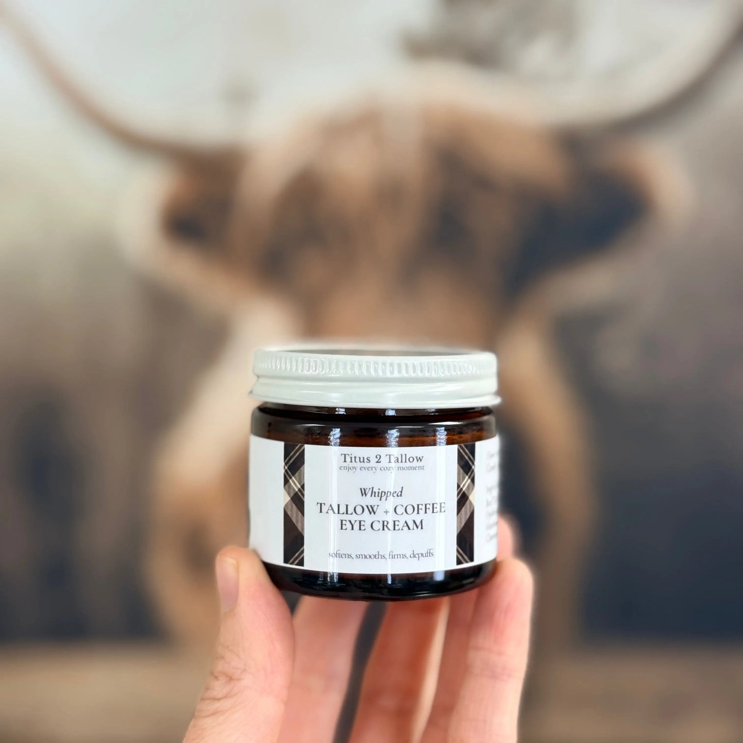 Whipped Tallow + Coffee Eye Cream Titus 2 Tallow