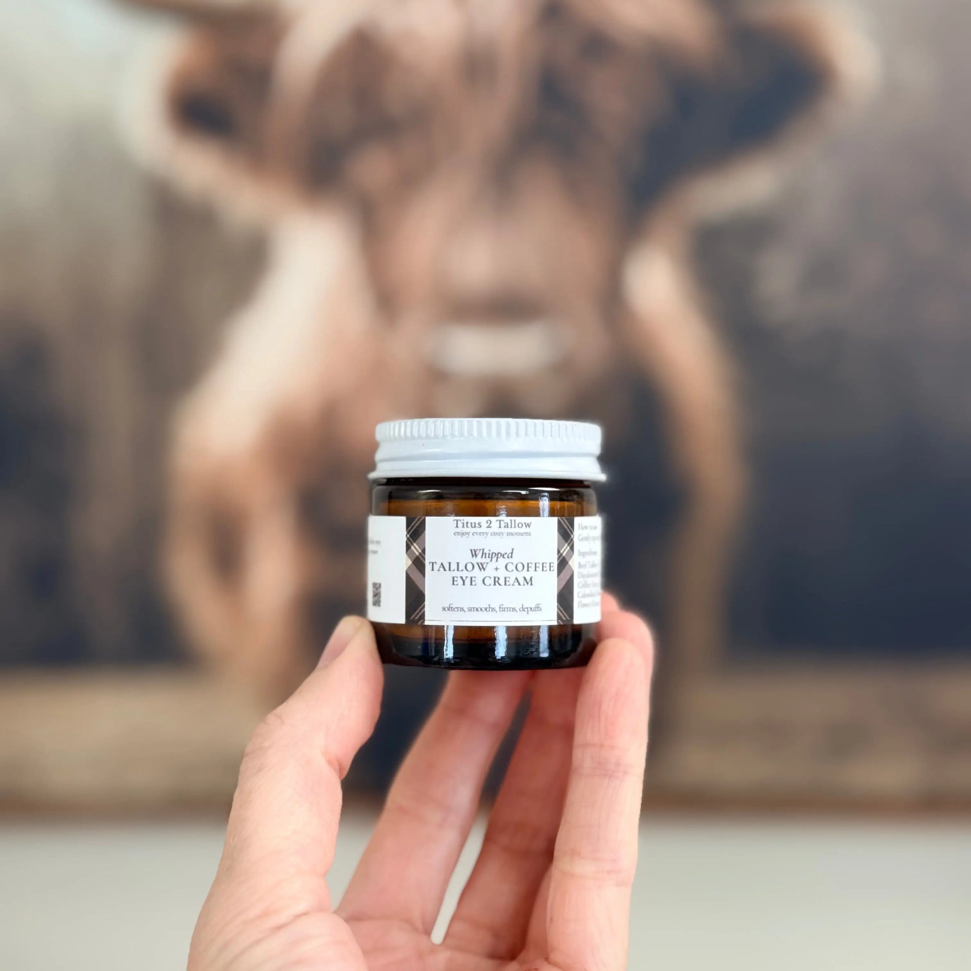 Whipped Tallow + Coffee Eye Cream Titus 2 Tallow