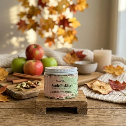 Apple Picking Whipped Soap Scrub