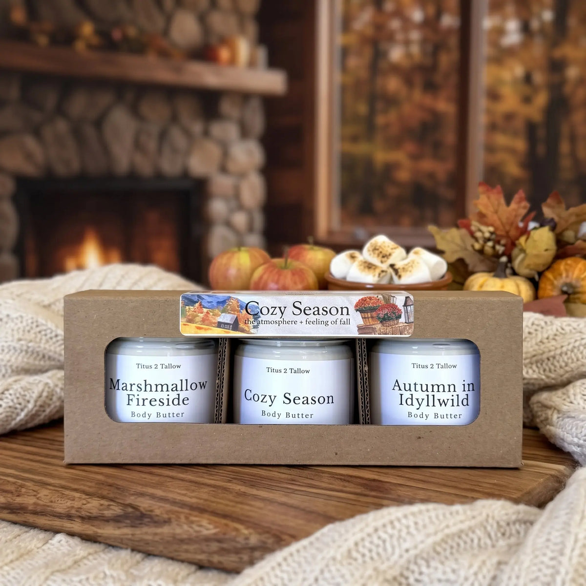 Cozy Season Body Butter Trio