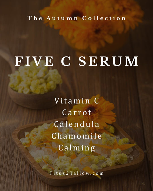 Five C Serum | Whipped Tallow Face Balm