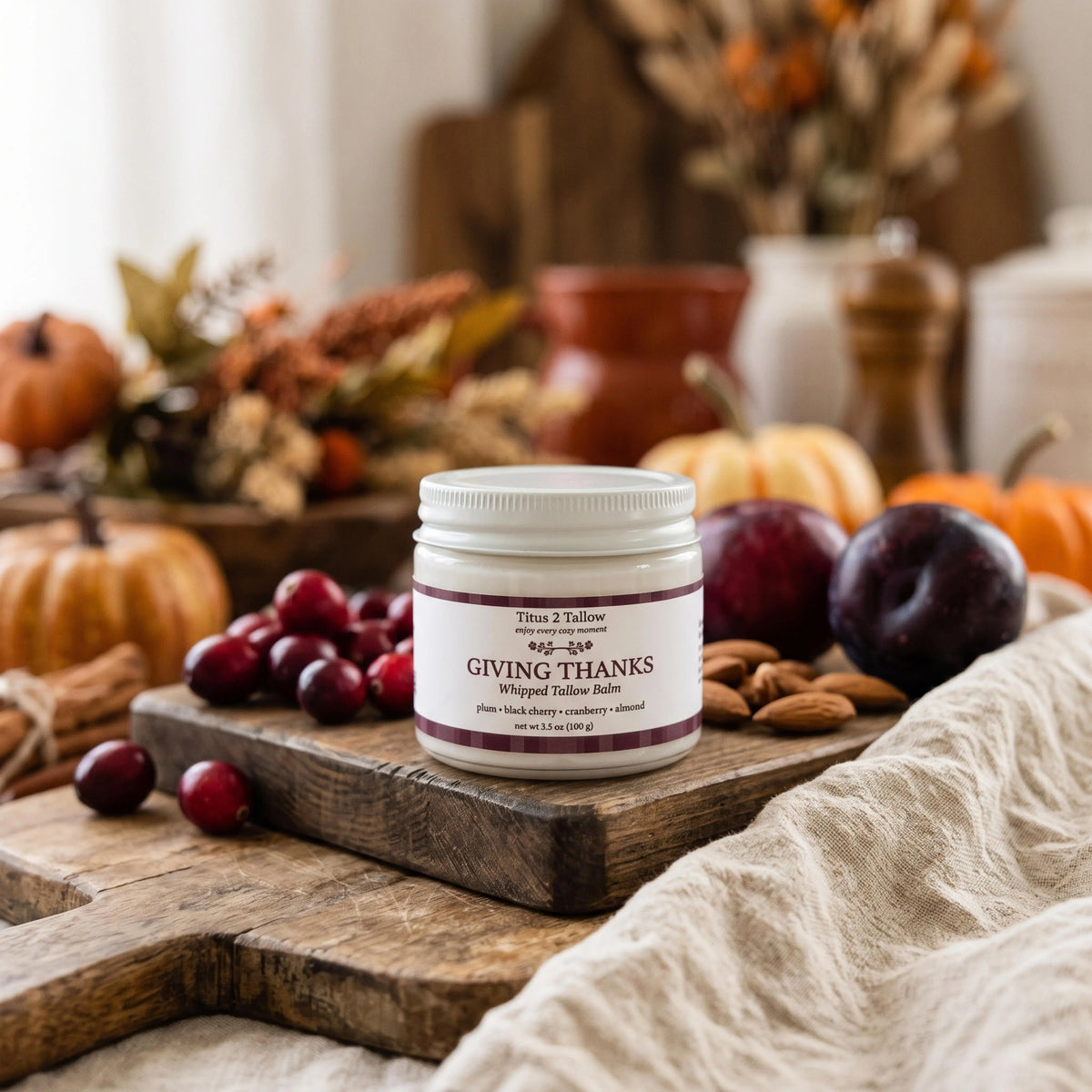 Giving Thanks Whipped Tallow Balm