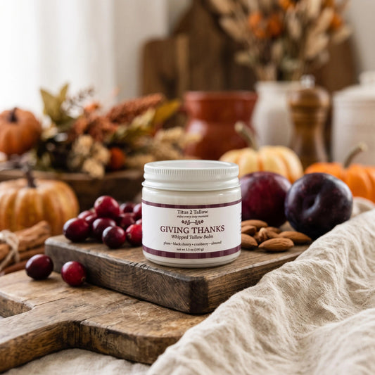 Giving Thanks Whipped Tallow Balm