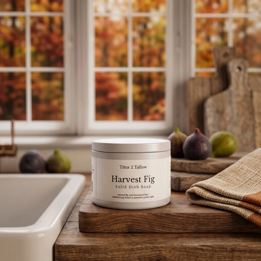Harvest Fig Solid Dish Soap