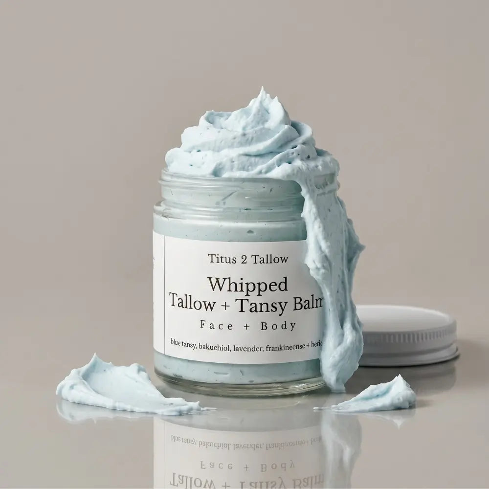 Whipped Tallow + Tansy Balm Titus 2 Tallow