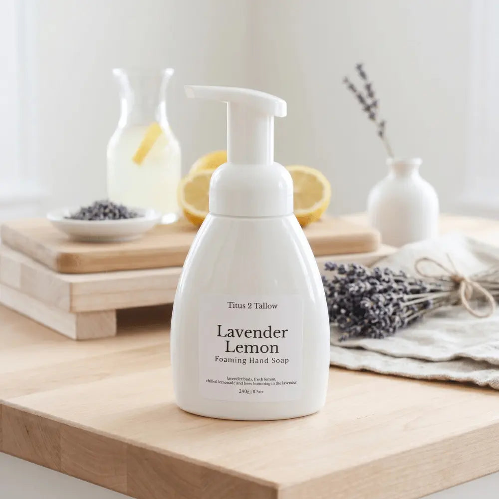 Lavender + Lemon Foaming Hand Soap