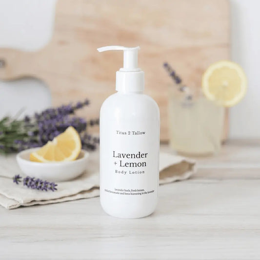Lavender + Lemon Body Lotion