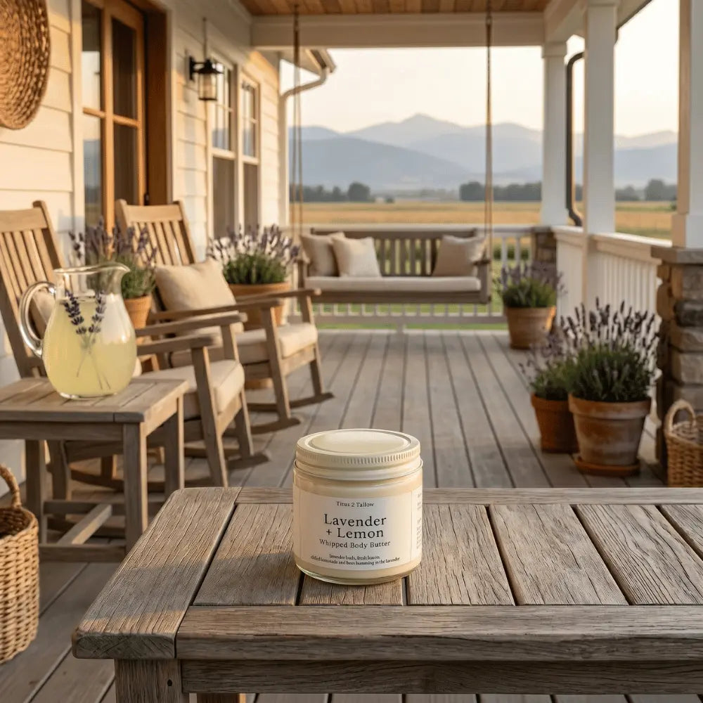 Lavender + Lemon Whipped Body Butter