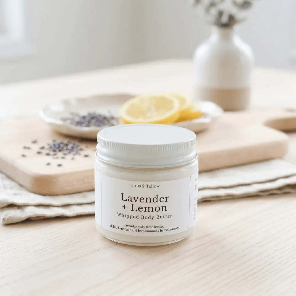 Lavender + Lemon Whipped Body Butter