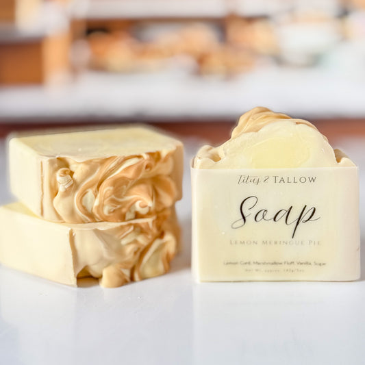 Lemon Meringue Soap
