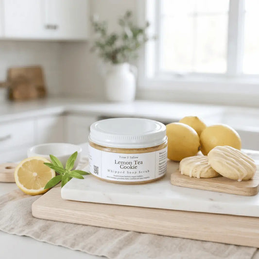Lemon Tea Cookie Foaming Sugar Scrub