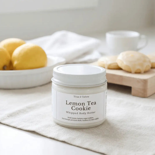 Lemon Tea Cookie Whipped Body Butter