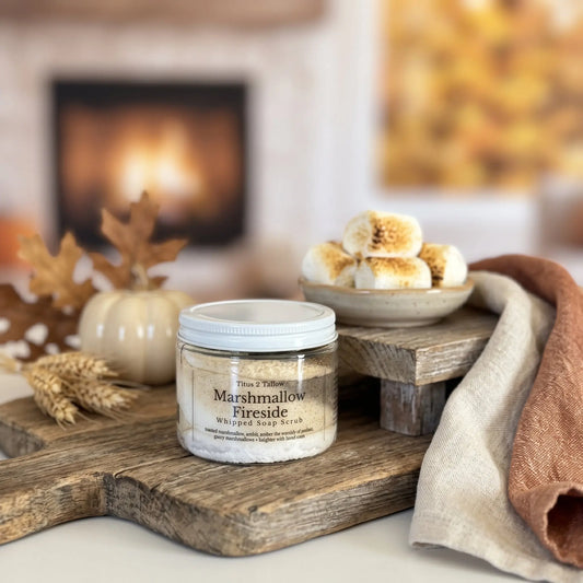 Marshmallow Fireside Whipped Soap Scrub
