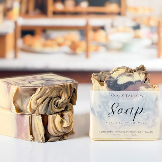 Mixed Berry Crumble Soap