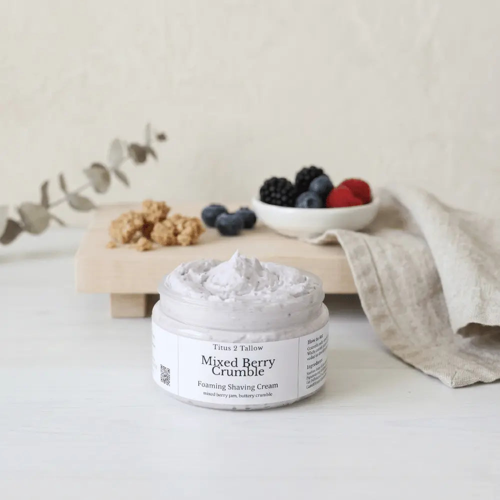 Mixed Berry Crumble Foaming Shaving Cream