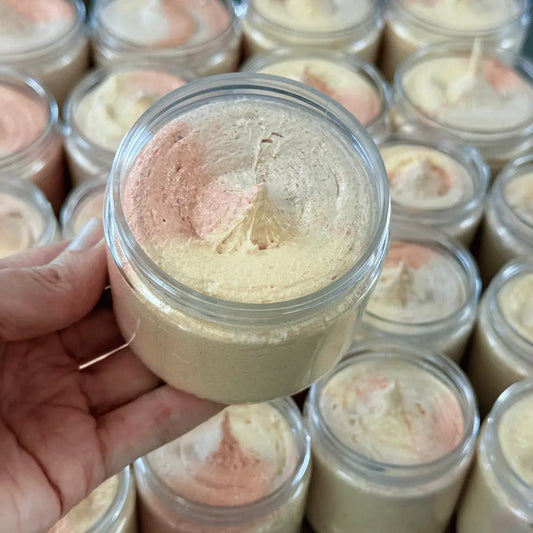 Pumpkin Spice Donuts Whipped Soap Scrub