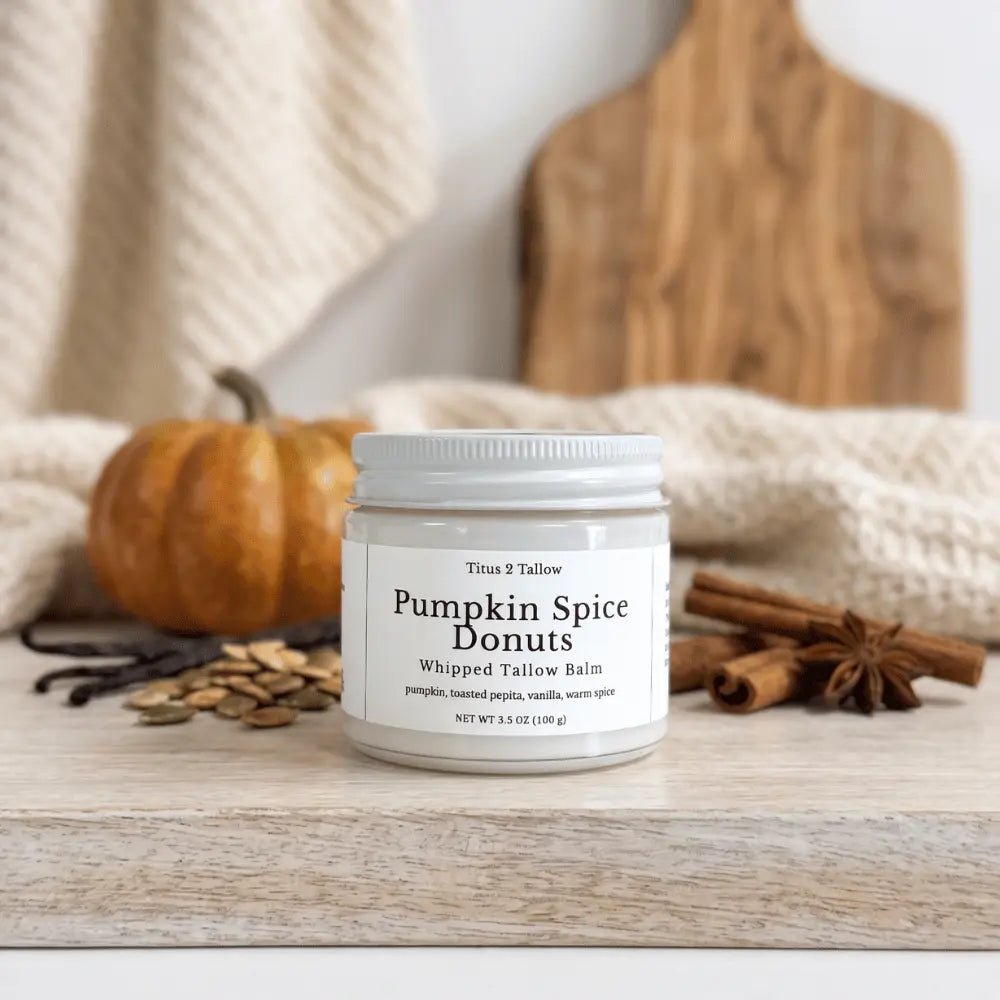 Pumpkin Spice Donuts Whipped Tallow Balm