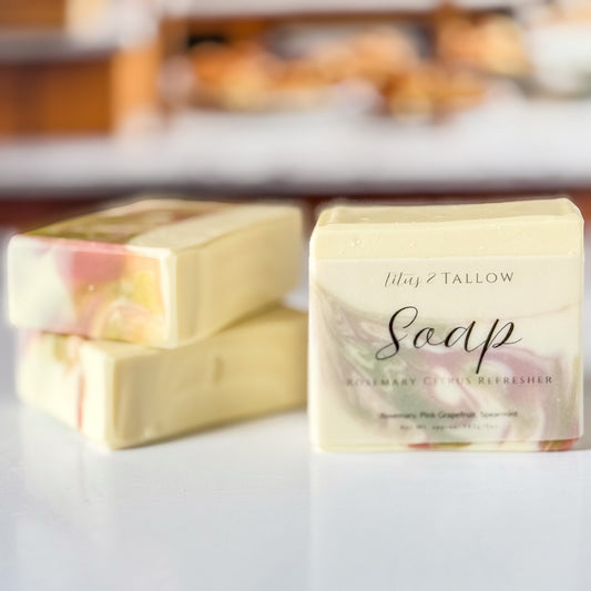 Rosemary Citrus Refresher Soap
