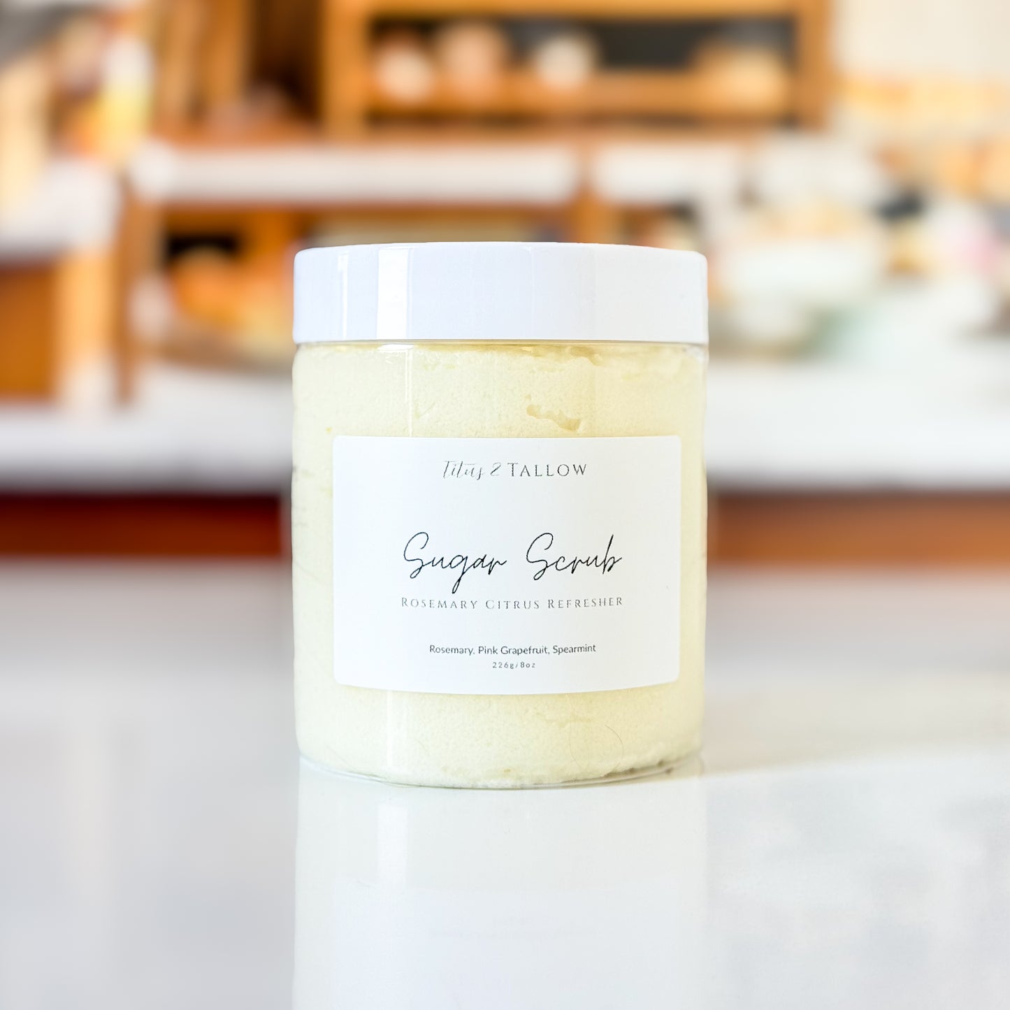 Rosemary Citrus Refresher Sugar Scrub