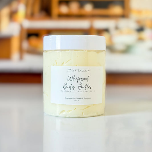 Rosemary Citrus Refresher Whipped Body Butter