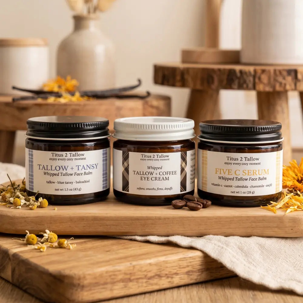 Whipped Tallow Face Care Trio