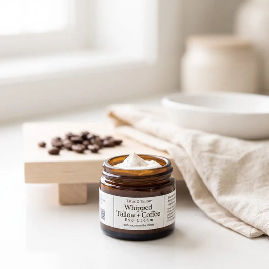 Whipped Tallow + Coffee Eye Cream