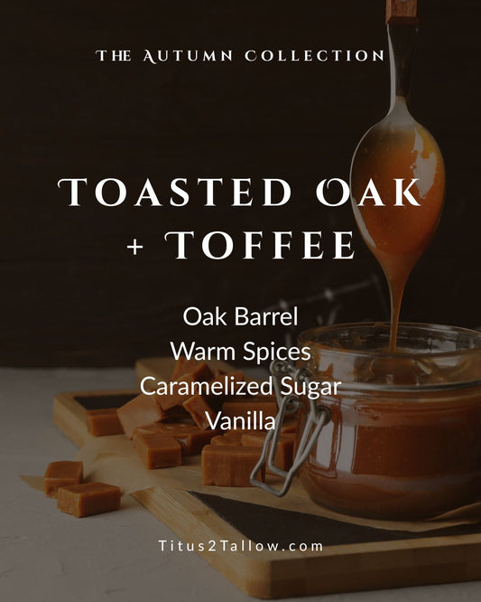 Toasted Oak + Toffee Soap