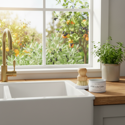 A Walk in the Garden Solid Dish Soap - Farmhouse Kitchen
