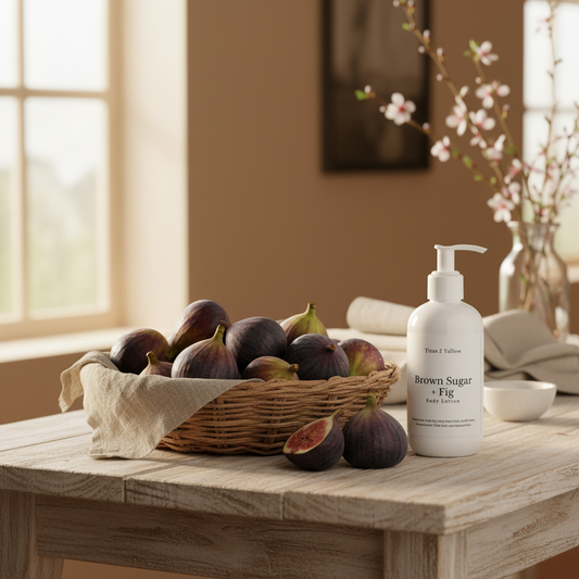 Brown Sugar + Fig Body Lotion Spring Lifestyle Square
