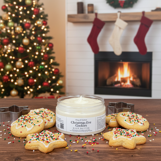 Christmas Eve Cookies Body Butter - Modern Farmhouse Mantle
