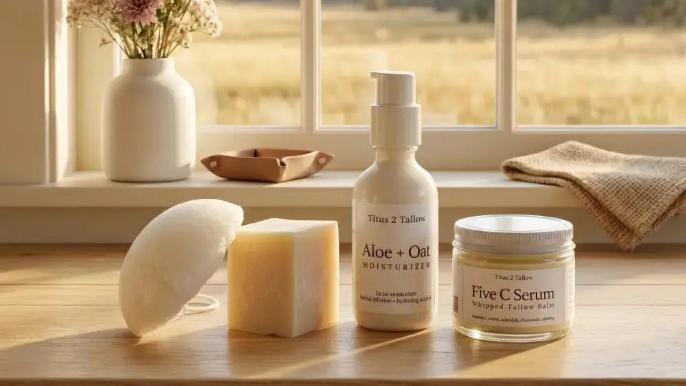 Essential Face Care Set Titus 2 Tallow