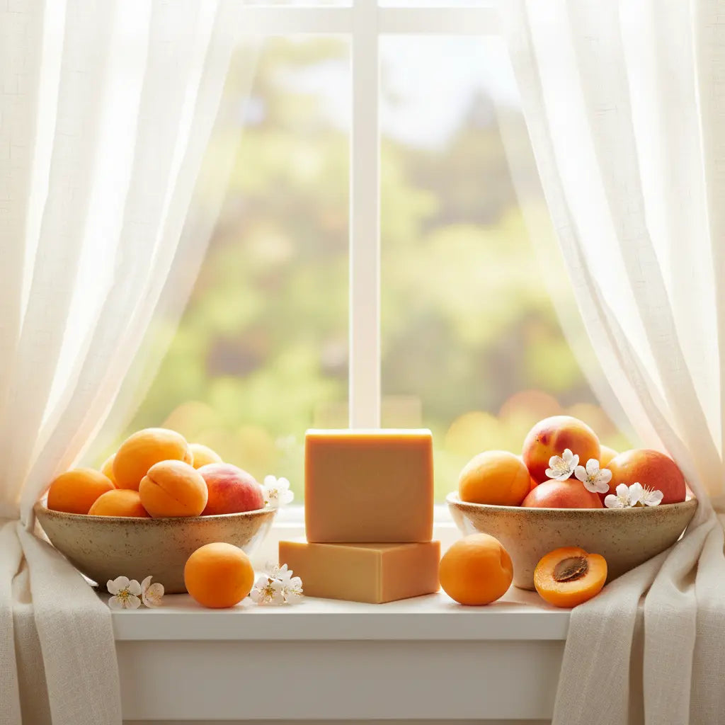 Farmhouse Apricot Soap with Fruit