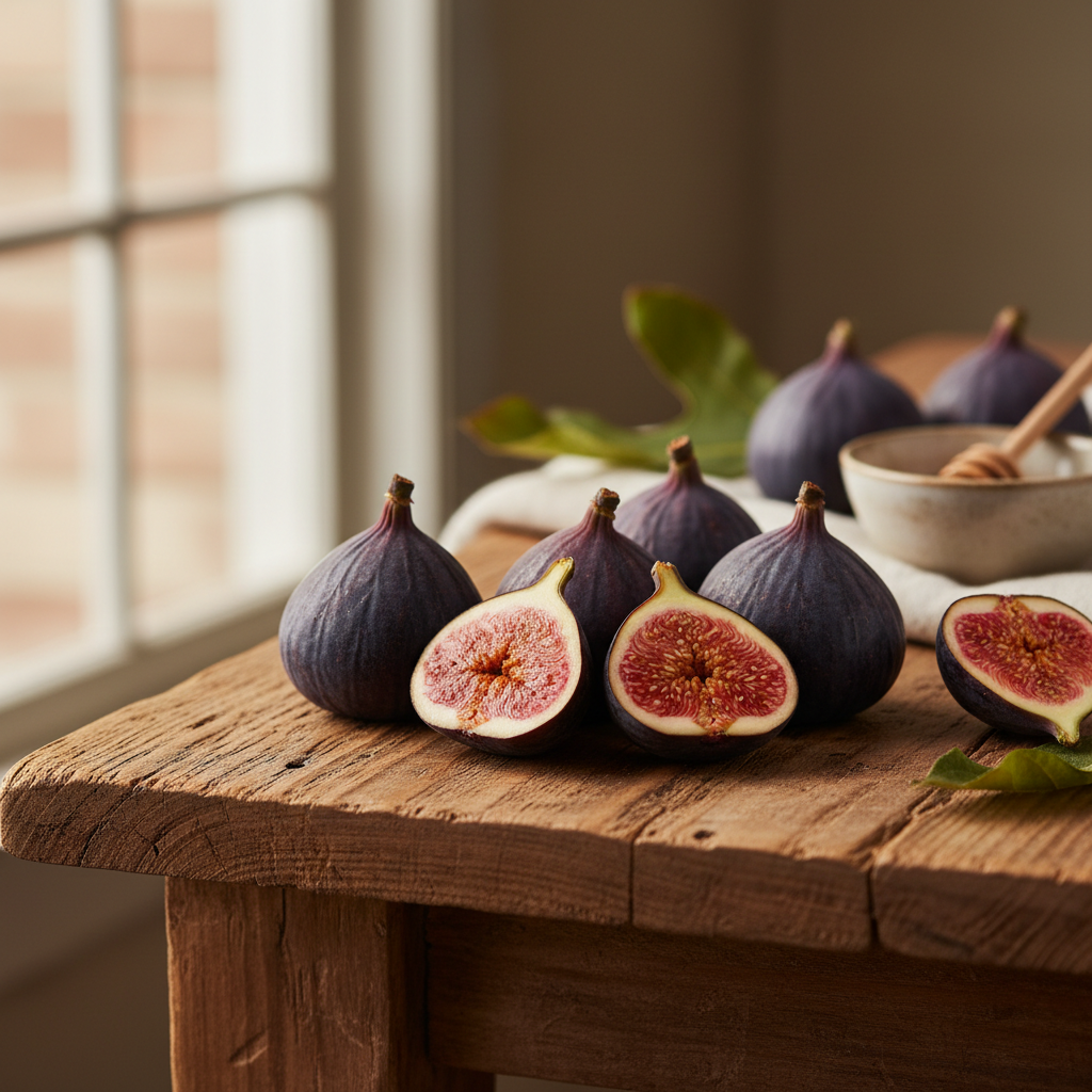 Fresh Figs Close-up